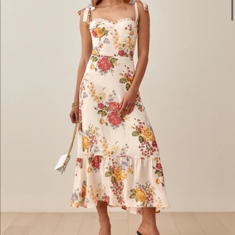 Reformation Nikita Dress Bouquet